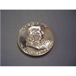 1957 MS-65 BU Silver Franklin