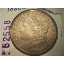 1880-S Morgan Silver Dollar, XF-40
