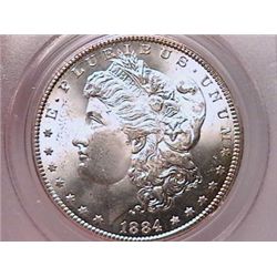 HIGH GRADE PCGS MS-64 1884 Carson City Morgan Dollar