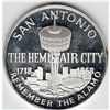 Image 1 : 1968 "REMEMBER THE ALAMO" SILVER ROUND PROOF