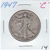 Image 1 : 1947 WALKING LIBERTY SILVER HALF