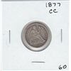 Image 1 : 1877 CC CARSON CITY DIME SEATED LIBERTY