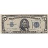 Image 1 : RARE STAR $5 SILVER CERTIFICATE 1934