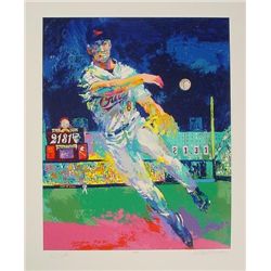 CAL RIPKEN JR. Double Signed LeRoy Neiman LE Art Print