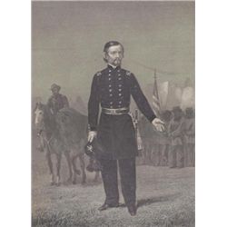 ORIGINAL Antique PRINT scene-F. SIGEL