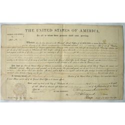 FY392 GENERAL LAND OFFICE GRANT WITH 2 LINCOLN NAMES SE