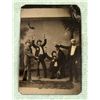 Image 1 : Antique Tintype Photo Robbery Scene on Stage