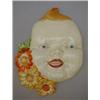 Image 1 : Hand painted Clarice Cliff baby face wall mask, Bizarre Clarice Cliff mark to base