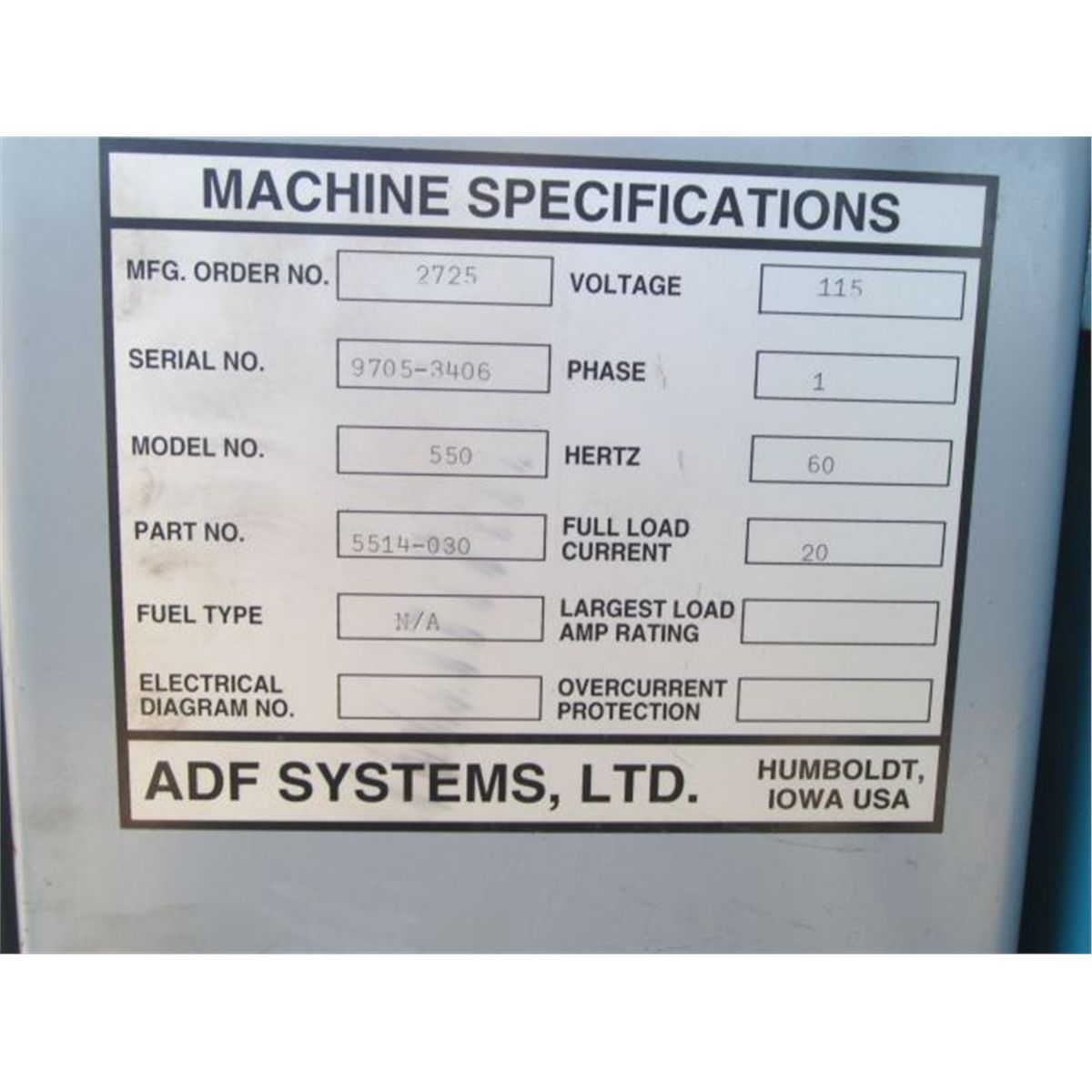 ADF 550 Glove Box Parts Washer