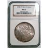 Image 1 : 1878 rev 78 7f Morgan $ NGC63