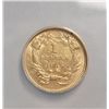 Image 3 : 1856 T3 $1 GOLD  ANACS53  slanted 5