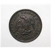 Image 1 : 1837 half cent token dated 1837  VF/XF nice color PQ coin