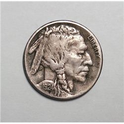 1924S Buffalo nickel  80% horn F/VF--VF GS bid = $275