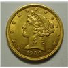Image 1 : 1900 $5 GOLD  AU