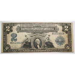 1899 $2 silver certificate Fine