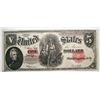 Image 1 : 1907 $5 US note  VF+