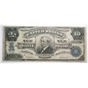 Image 1 : 1908 $10 silver certificate  VG