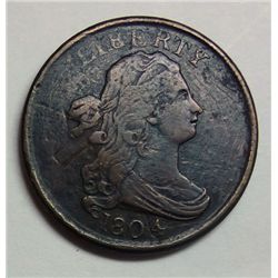 1804 half cent  VF/XF