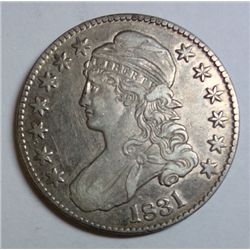 1831 Bust half $   XF