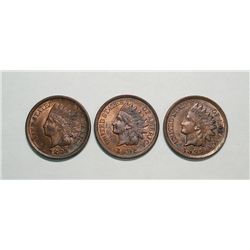 1891-92-99 Indian penny  MS63 BR soome red