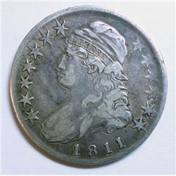 1811 Bust half $  VF