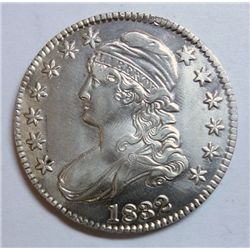 1832 Bust half $coin was at least an AU BUT