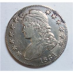 1834 Bust half $  AU