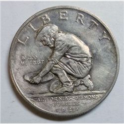 1925S California half $  XF45