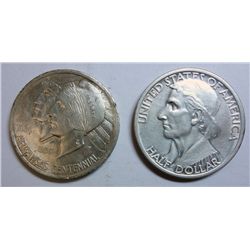 1935 Daniel Boone half $  AU