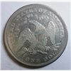 Image 2 : 1871 Seated $  F/VF with lite dmg reverse 4:00 so bid accordingly