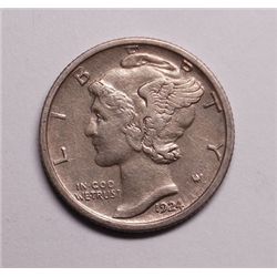 1924-D Mercury Dime AU