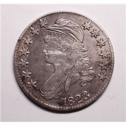 1828 Bust Half VF/XF cleaned
