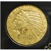 Image 1 : 1912 $5 GOLD  Indian  XF/AU