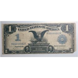 1899 $1 silver certificate