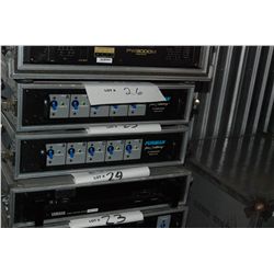 Furman AC Power Distro Model ACD 100 w/ 5 Switch - Blue NRG Flight Case