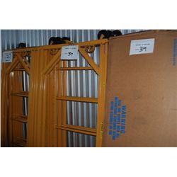 2 Full Sets of Perry Yellow Scaffolding including 2 Boxes New