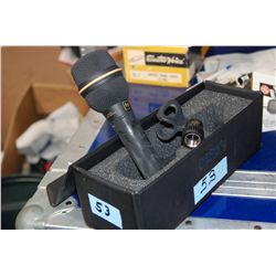 Electrovoice N/D 857B Microphone w/ clip and case.