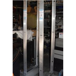 Aluminum Rack Railed Relay Stand -  Matching Pair