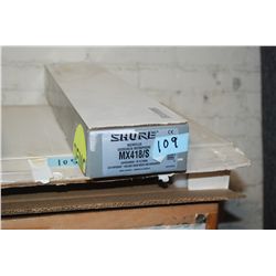 Shure Microphone Gooseneck - Model MX418/S