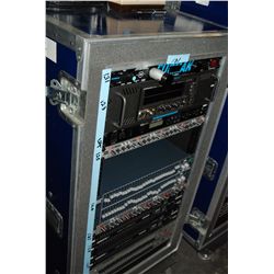 20 Rack Unit Shock Mount Flight Case w/ Furman PL Plus D Series II Power Conditioner