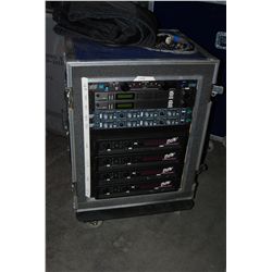 14 Space Shock Mount Flight Case w/ Furman PL -Pro Power Conditioner