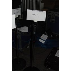 Atlas 12" Round Base Microphone Stand