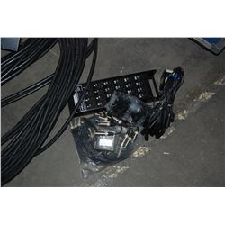 Pro Co Helix 24 x 400' Snake System w/ Flight Case (See multiple pictures)