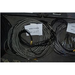 9 x 200' XLR to XLR Snake