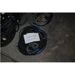3 - 4 x 25' Canare Cable XLR to XLR Snakes