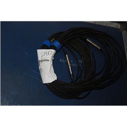 2 - 50' (Approx)  XLR to XLR Microphone Cables