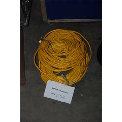 2 - 100' (approx) Heavy Duty Edison A.C. Extension Cables