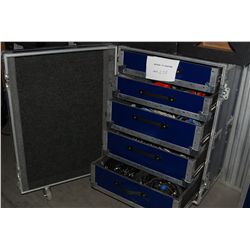 Blue 5 Drawer Work Flight Case (Contents NOT Inclded)