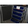 Image 1 : Blue 5 Drawer Work Flight Case (Contents NOT Inclded)