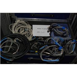 Drawer #3 Assorted Audio and Computer Adapters (Contents ONLY of Blue Work Flight Case #259)